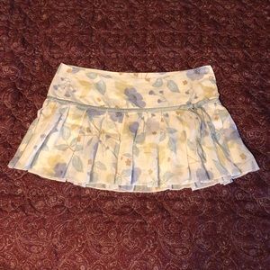 Abercrombie and fitch micro mini skirt